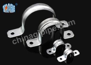 UL-certificeret Stivt To-huls Galvaniseret Stålklemme Stive rørfittings