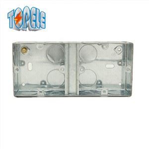 BS4662 GI Switch To Gang Elektriske kasser GI Conduit Boxes
